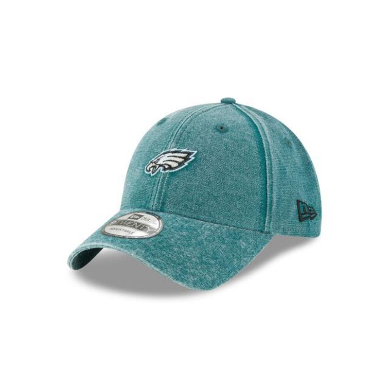 NFL Philadelphia Eagles Team Loyal 9Twenty Adjustable (EBD7728) - Green New Era Caps